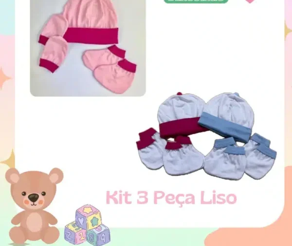 kit touca Denguinho FEMININOO OU MASCULINO