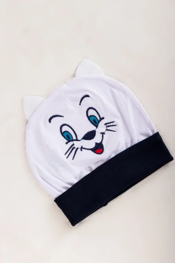 Touca Denguinho  FEMININO OU MASCULINO gatinho bordado - Image 6