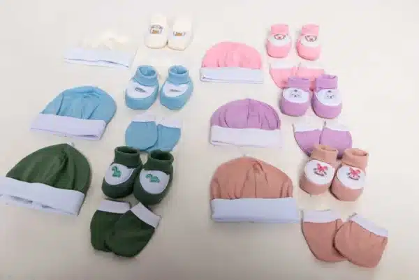 kit touca Denguinho pantufa FEMINO OU MASCULINO